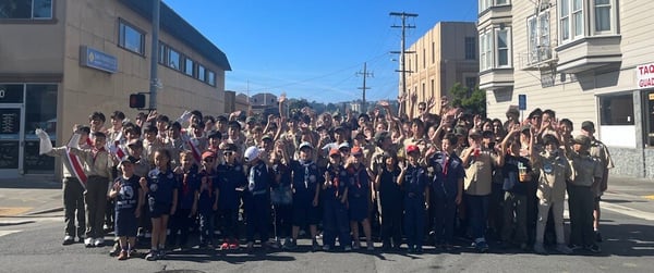 Scout Zone at Sunday Streets