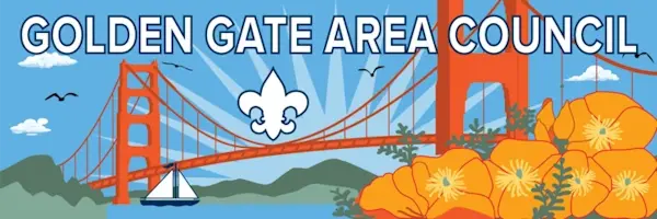 GGAC header showing bridge, poppies, green hills and blue sky.